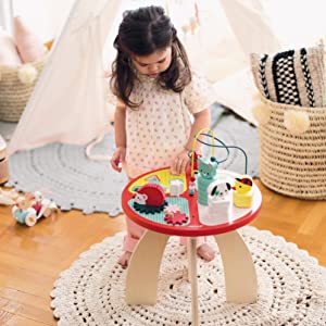 Table d'activités en bois