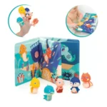 Livre et puppets LUDI