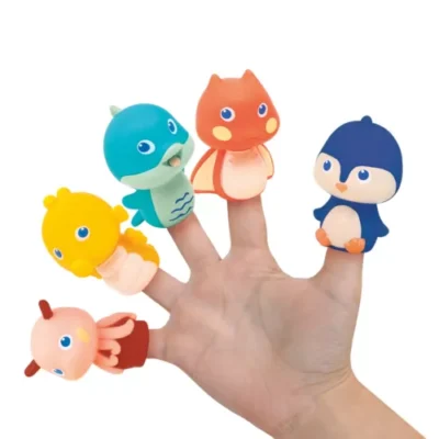 Livre et puppets LUDI