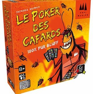 Le poker des cafards GIGAMIC