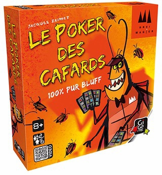 Le poker des cafards GIGAMIC