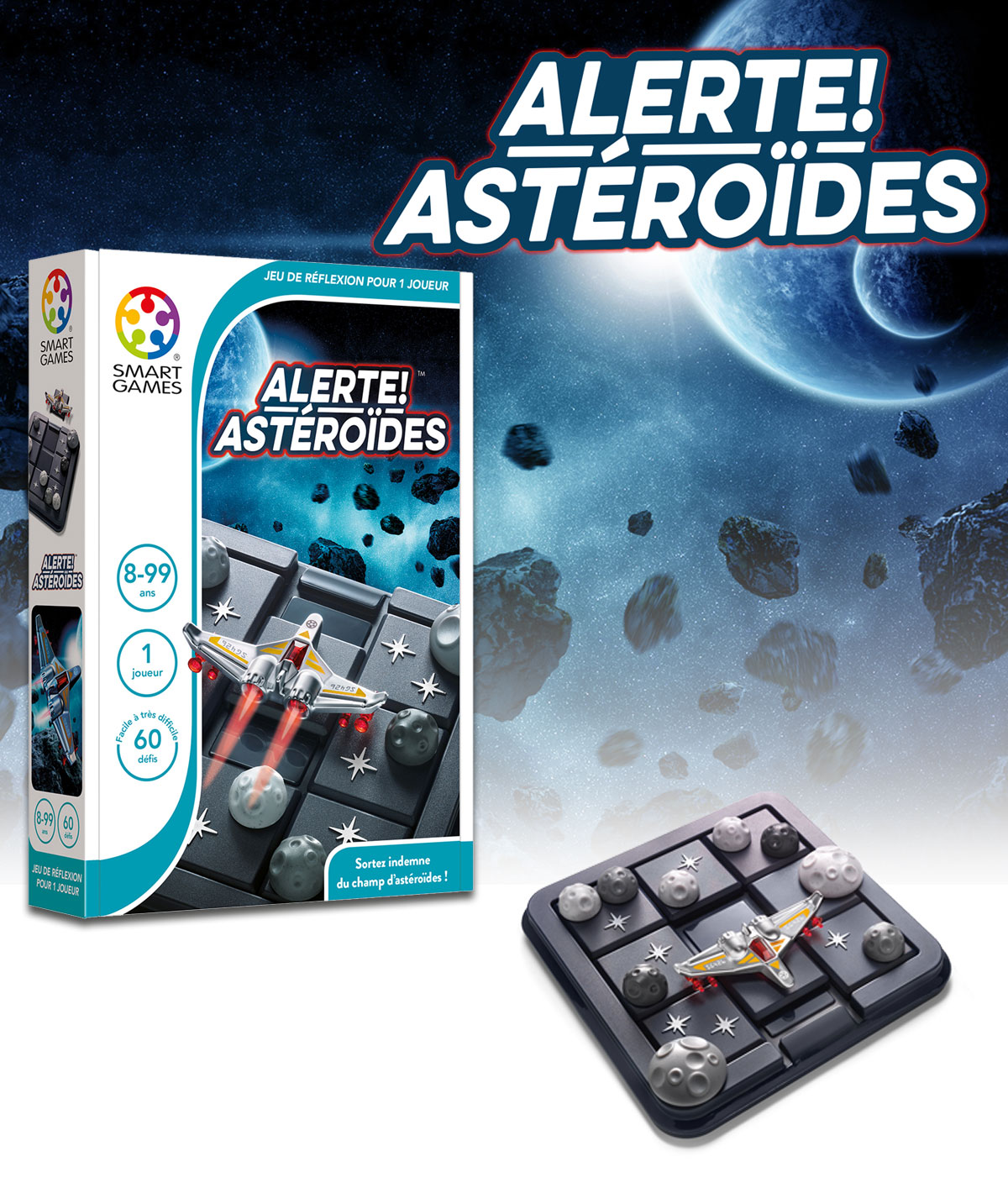 Alerte Astéroïdes SMART GAMES