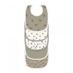 Bavoirs éponge 5 pièces