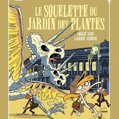 Sacré-Cœur et le squelette du jardin des plantes