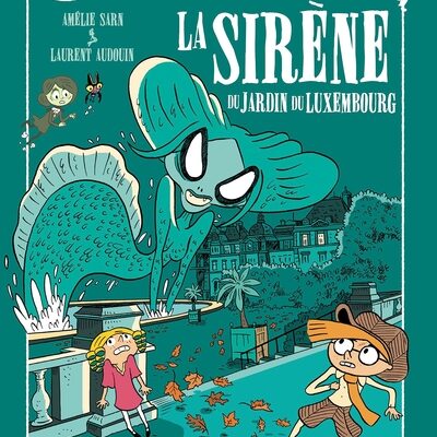 Sacré-Cœur et la sirène du jardin du Luxembourg