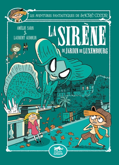 Sacré-Cœur et la sirène du jardin du Luxembourg