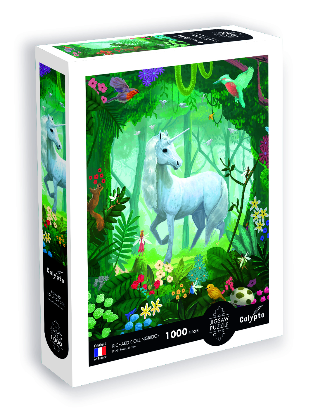 Puzzle 1000 pièces Forêt enchantée CALYPTO