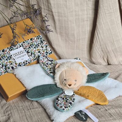 Doudou pétale lion
