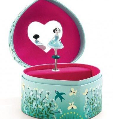 Boîte à bijoux musicale coeur DEJCO
