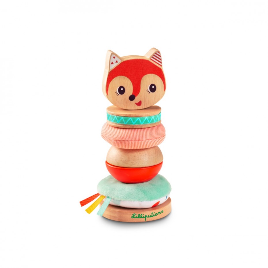 Pyramide à empiler : Alice le renard LILLIPUTIENS
