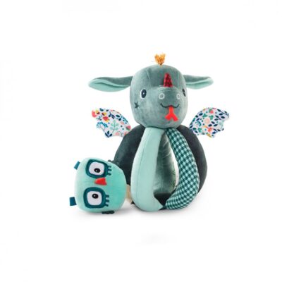 Hochet à poignées : Joe le dragon LILLIPUTIENS