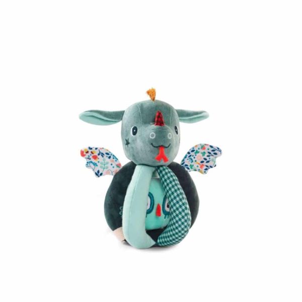 Hochet à poignées : Joe le dragon LILLIPUTIENS