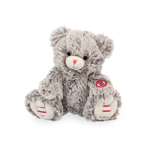 Peluche Ours 24 cm Rouge KALOO