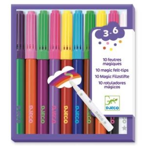 10 feutres magiques DJECO