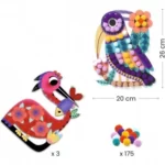 Silhouettes et pompons DJECO