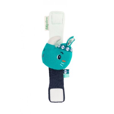 Hochet bracelet : Marius le rhinocéros LILLIPUTIENS
