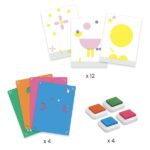 Pochoirs et éponges DJECO