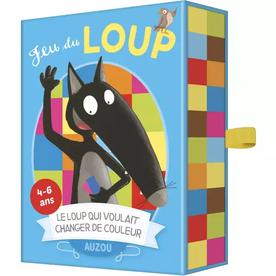 Jeu du Loup qui voulait changer de couleur AUZOU – Image 1