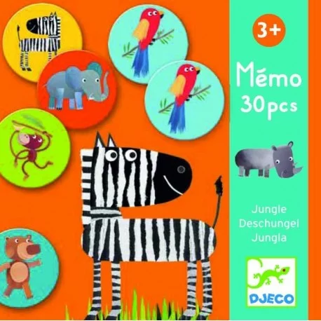 Mémo Jungle DJECO