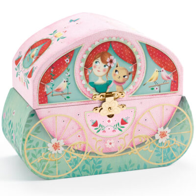 Boîte à bijoux musicale Balade en carrosse DJECO