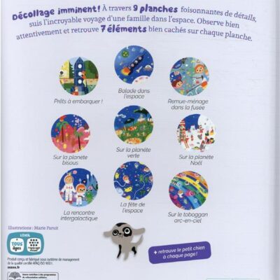 Cherche et trouve des tout-petits : L'incroyable voyage dans l'espace