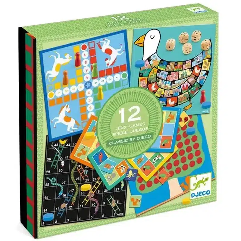 12 jeux classiques DJECO