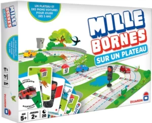 Mille bornes Sur plateau