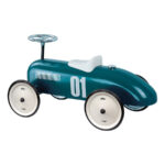 Porteur en métal vintage bleu pétrole VILAC
