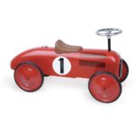 Porteur en métal vintage rouge VILAC