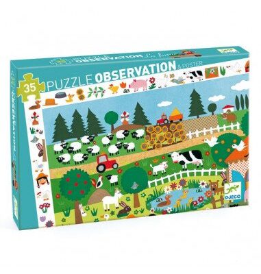Puzzle d'observation DJECO