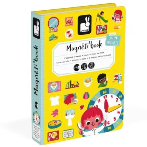 Magnéti'book: J'apprends l'heure JANOD