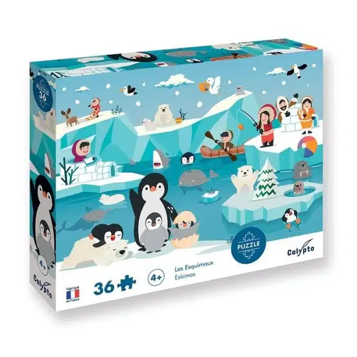 Puzzle : Les Esquimaux CALYPTO