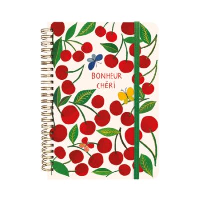 Carnet spirale A5 Cerises CARTES D'ART