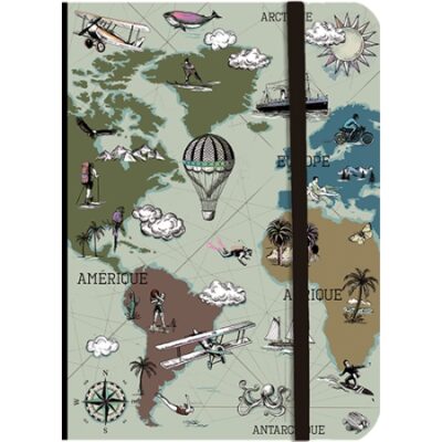 Carnet A6 avec élastique