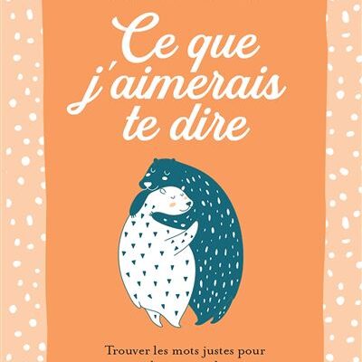 Ce que j'aimerais te dire, Emeric Lebreton