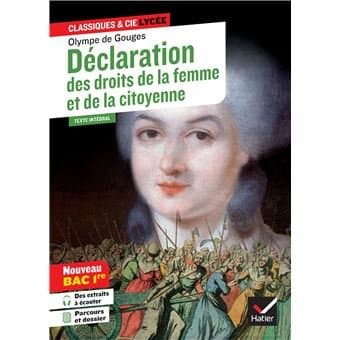 Déclaration des droits de la Femme et de la Citoyenne, Olympe de Gouges‚ Hatier
