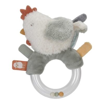 Anneau hochet poule LITTLE DUTCH