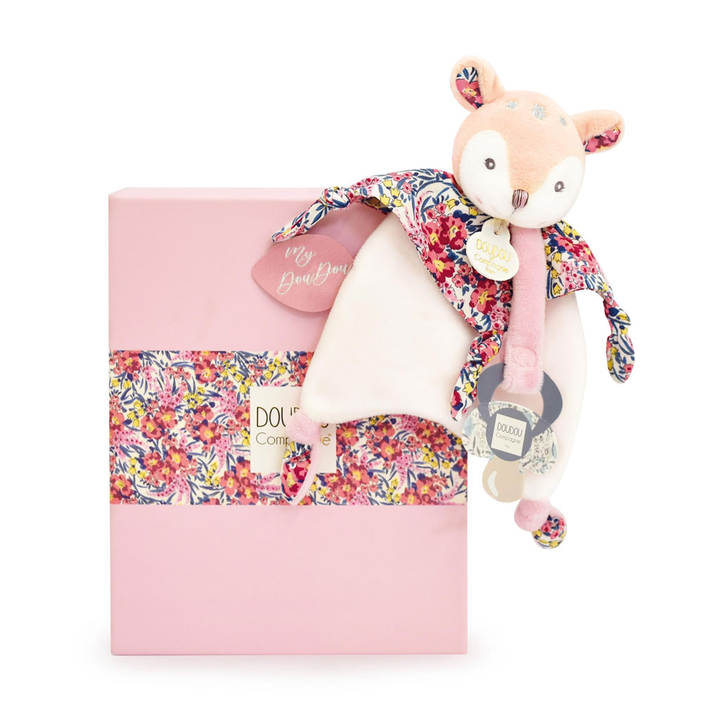 Attache sucette Faon DOUDOU ET COMPAGNIE