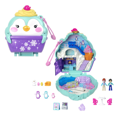 Pingouin a la neige POLLY POCKET