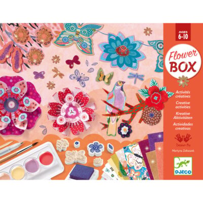 Coffret multi-activités Flower Box - DJECO