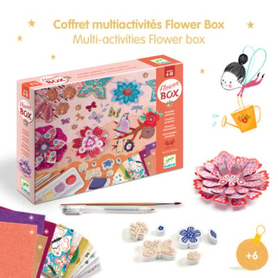 Coffret multi-activités Flower Box - DJECO