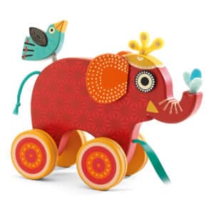 Éléphant à tirer DJECO