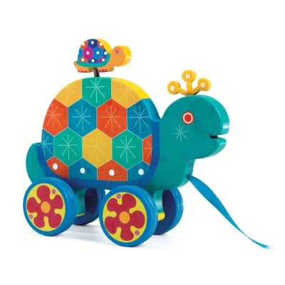 Tortue à tirer DJECO
