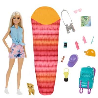 Barbie au camping