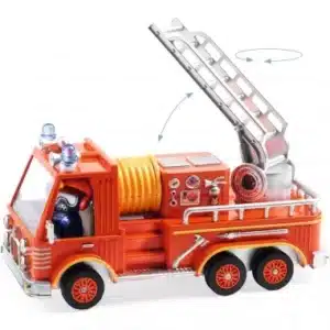 Camion de pompier Crazy motors DJECO