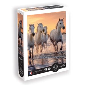 Puzzle XL 500 pièces Chevaux en Camargue CALYPTO