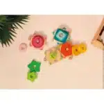 Tortues en bois empilables JANOD