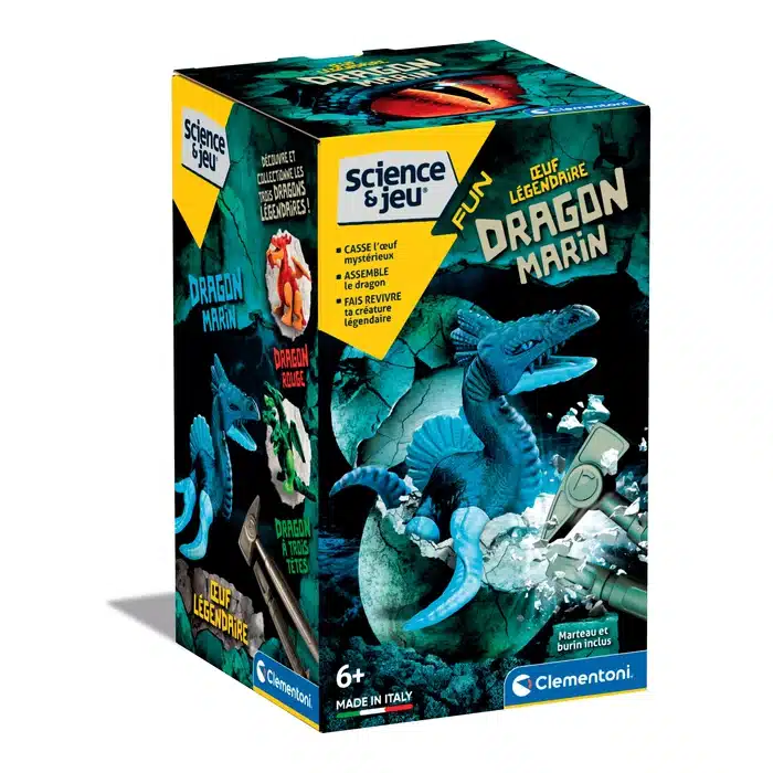Dragon Marin : Œuf légendaire CLEMENTONI