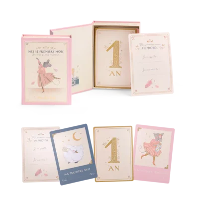 Cartes Mes 12 premiers mois MOULIN ROTY