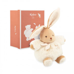Lapin Patapouf crème KALOO 17 cm